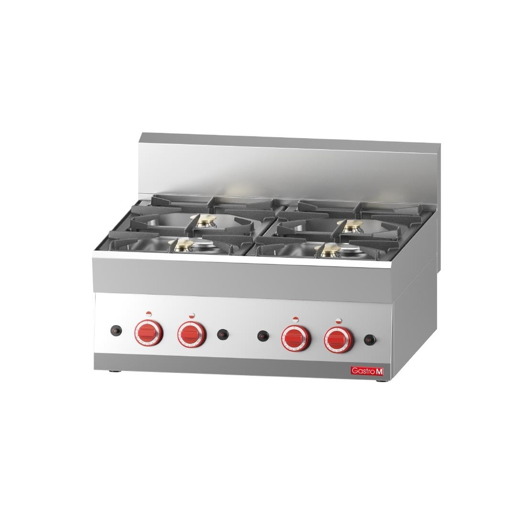 Gastro M 650 4-pits gaskooktoestel 65/70 PCG