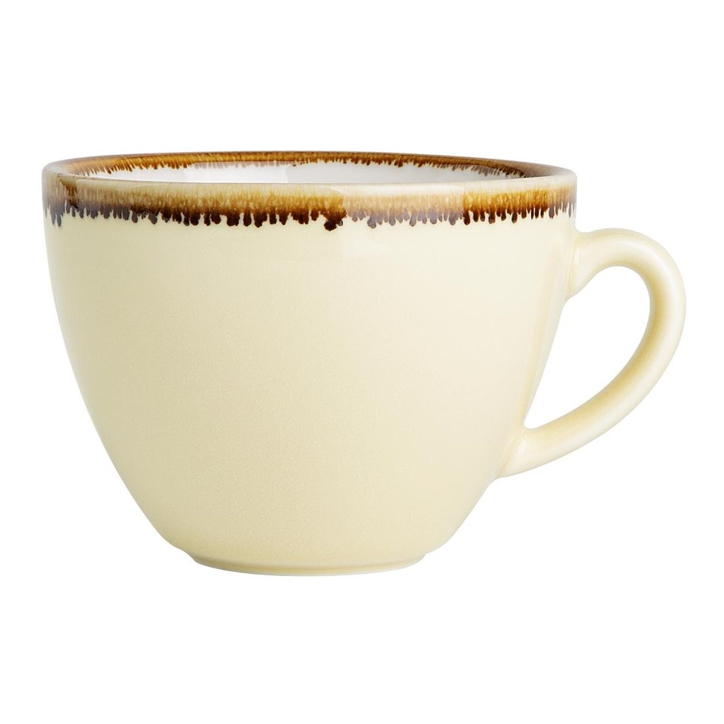 Olympia Kiln cappuccinokopjes zandsteen 23cl (6 stuks)