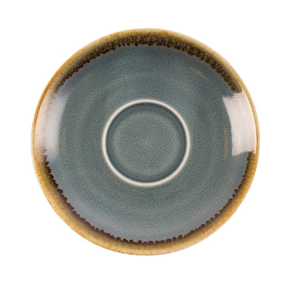 Olympia Kiln Espressoschotels Blauw 11,5cm (6 Stuks)