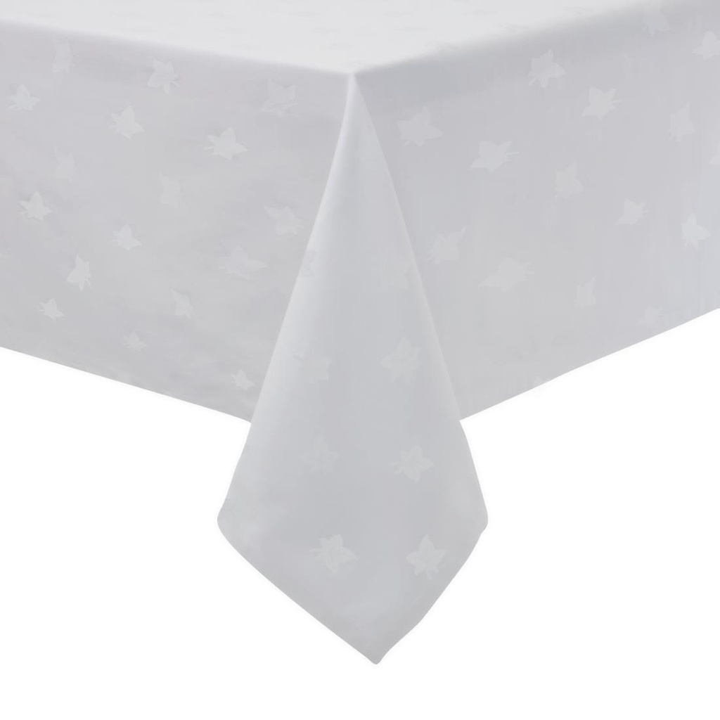 Mitre Luxury Luxor tafelkleed wit 135x230cm