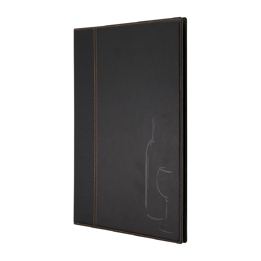Securit Trendy wijnkaart A4