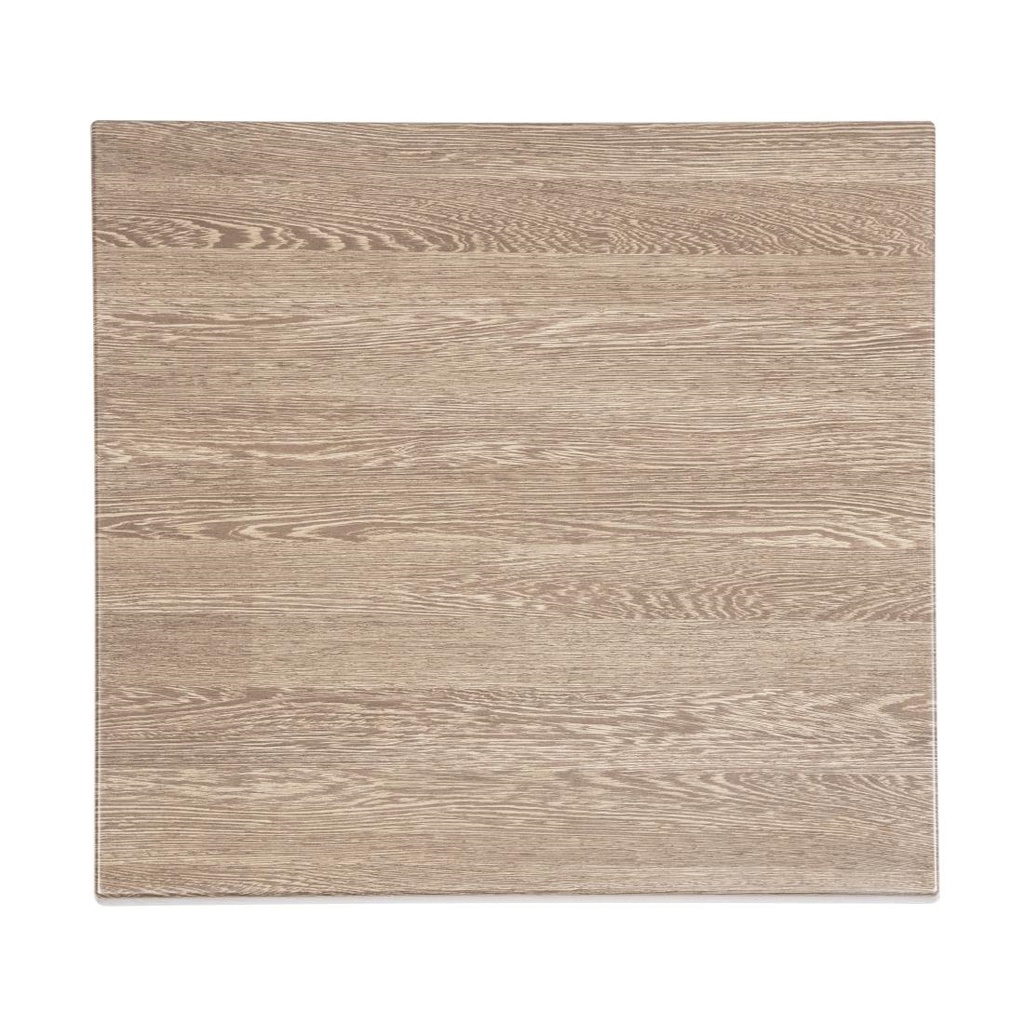 Bolero vierkant tafelblad wengé 70cm