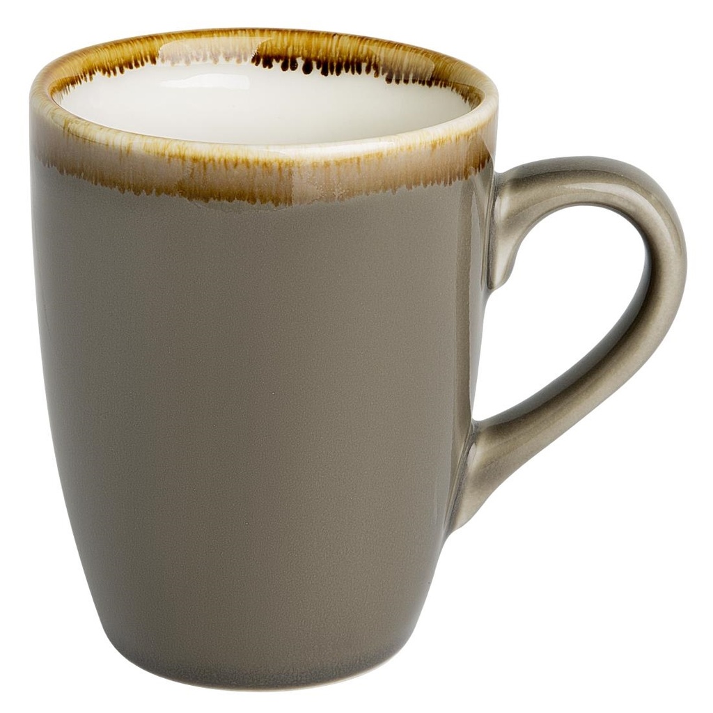 Olympia Kiln mokken grijs 34cl (6 stuks)