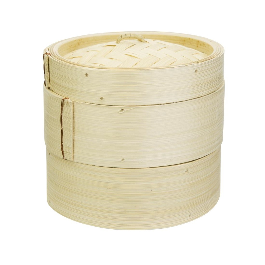 Vogue bamboe stoommandje 15,2cm