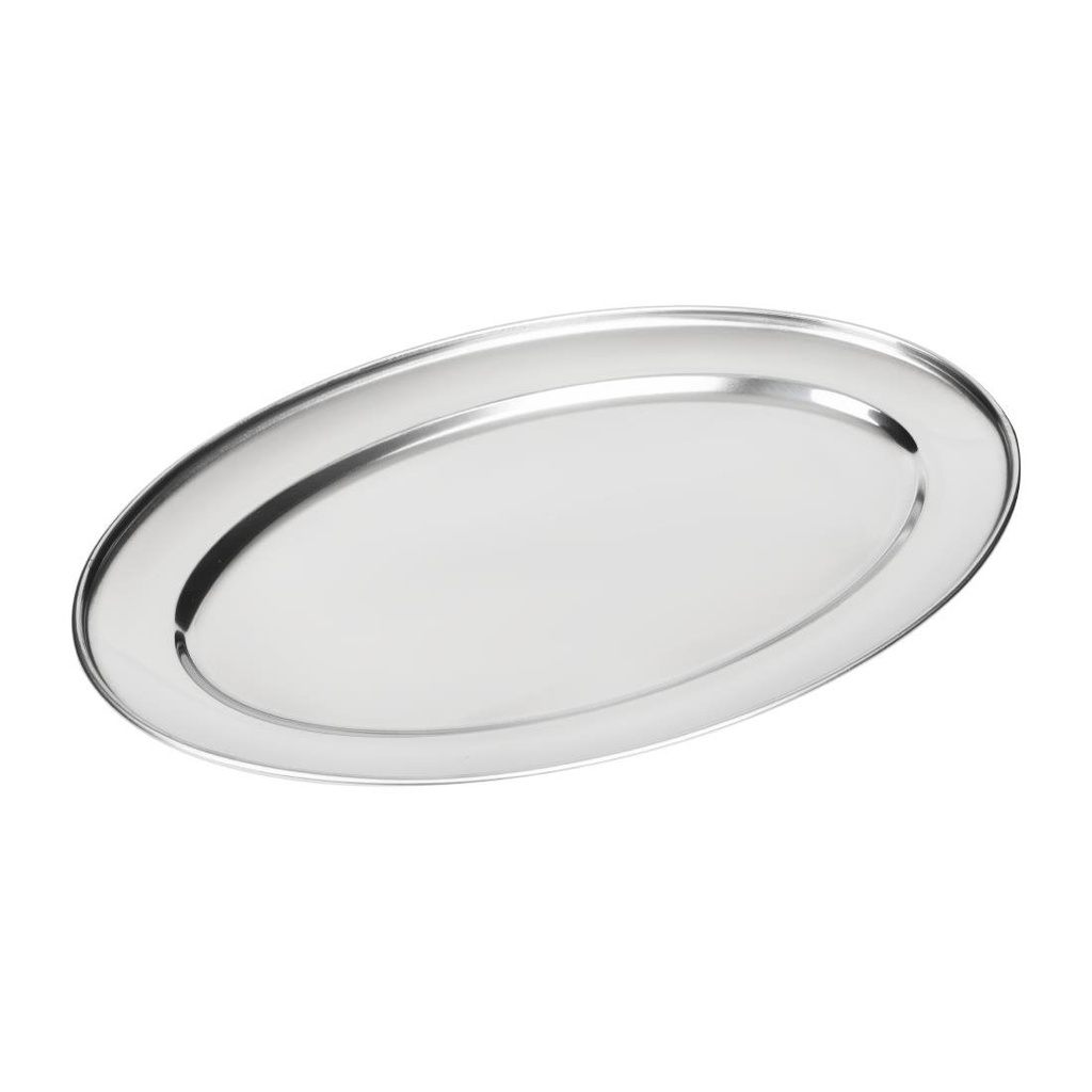 Olympia ovale RVS serveerschaal 66cm