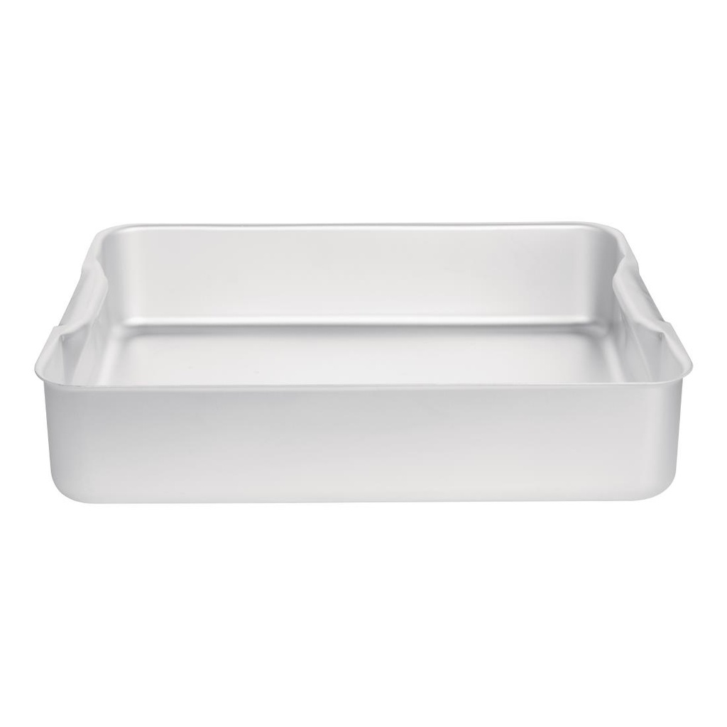 Vogue extra diepe aluminium braadslede 47cm