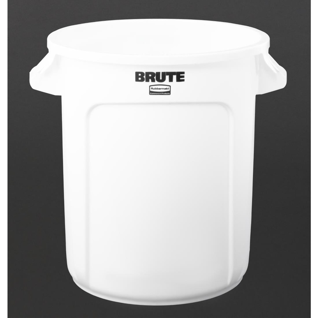 Rubbermaid Brute ronde container wit 37,9Ltr