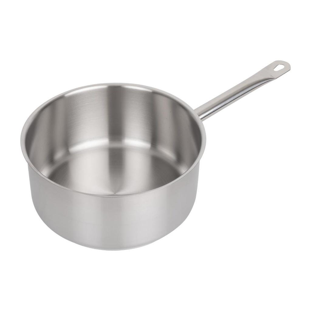 Vogue RVS inductie steelpan 24cm 5Ltr