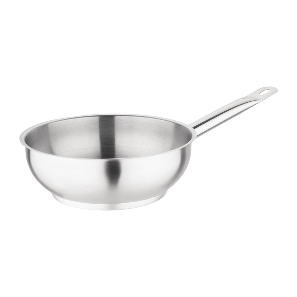 Vogue RVS inductie sauteuse 20cm