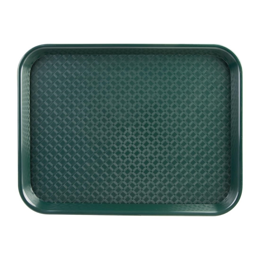 Olympia Kristallon polypropyleen dienblad groen 45 x 35cm