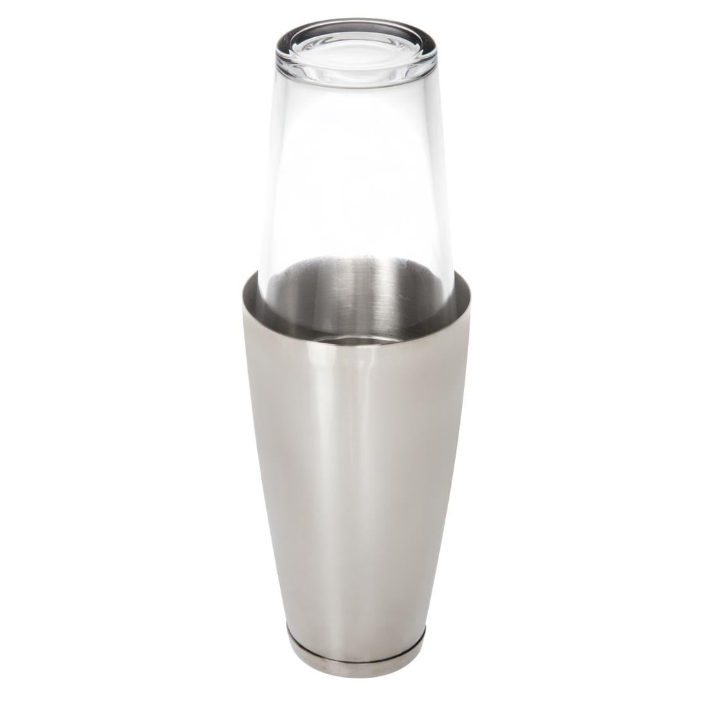 APS boston cocktailshaker en glas