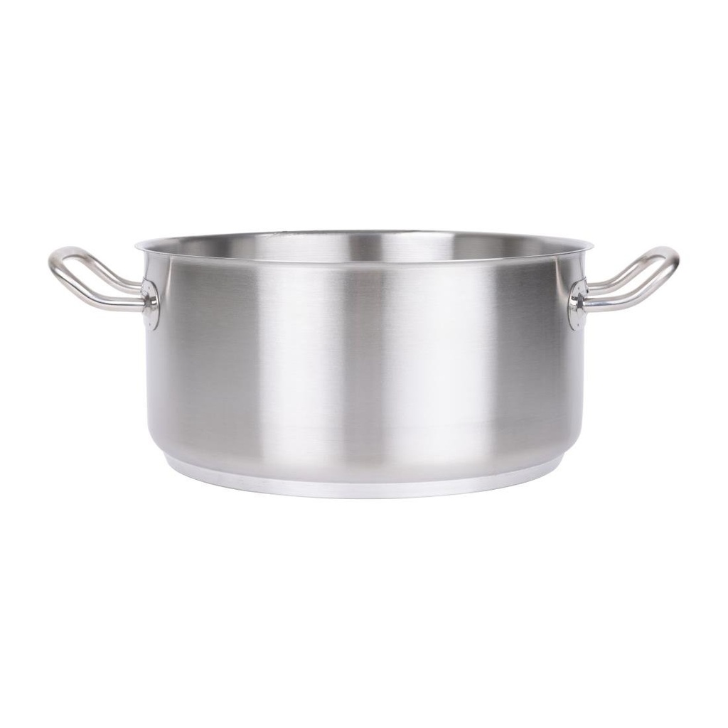 Vogue RVS inductie kookpan 28cm 7,5Ltr