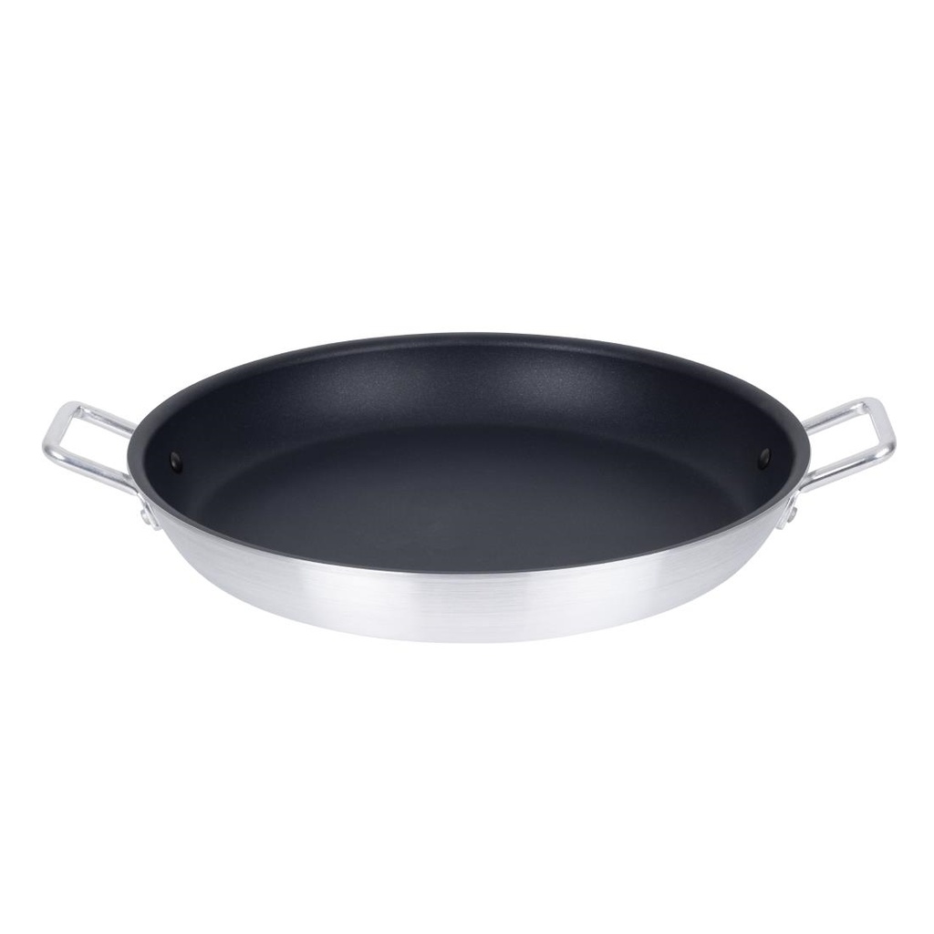 Vogue anti-aanbak aluminium paellapan 45cm