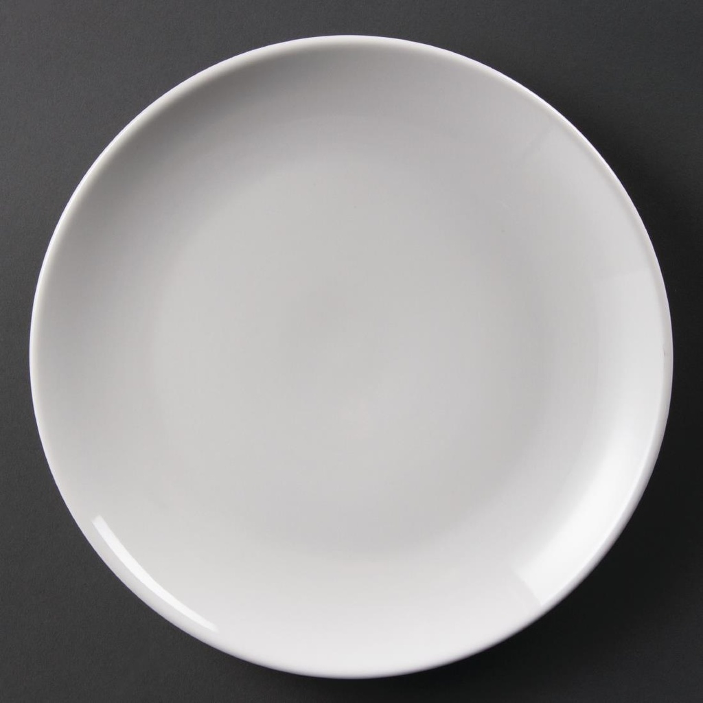 Olympia Whiteware coupeborden 25cm (12 stuks)