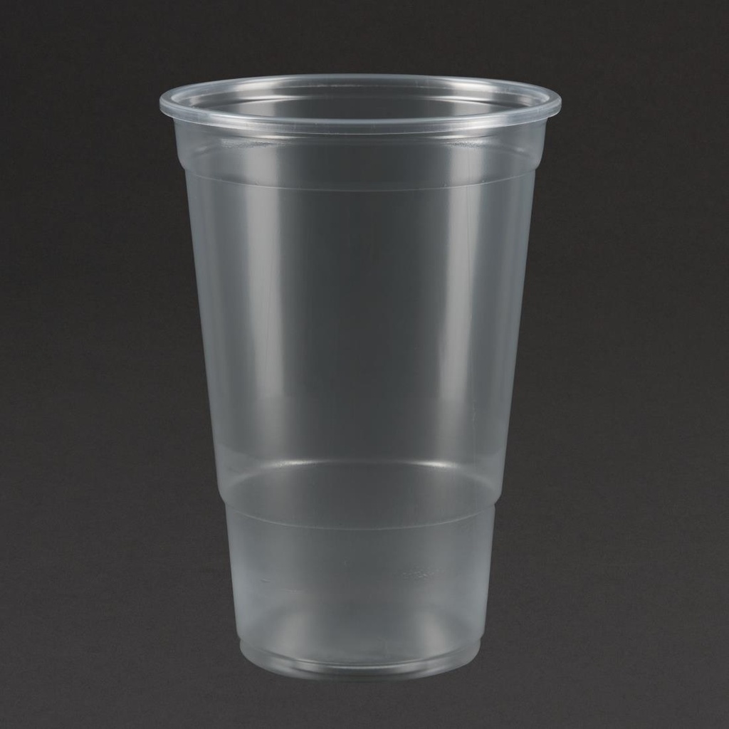 eGreen kunststof disposable bierbeker 590ml tot rand (1000 stuks)