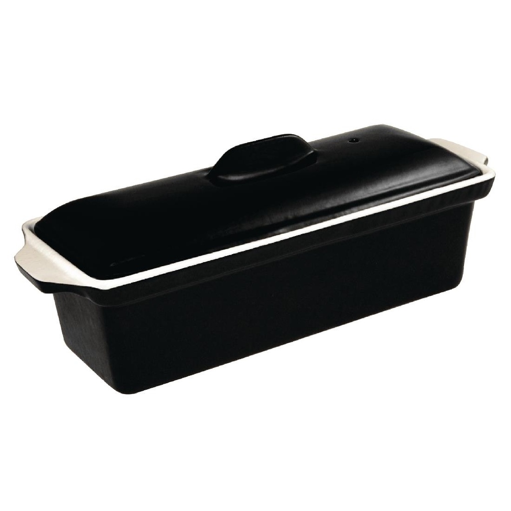 Vogue paté- en terrinevorm zwart 1,7Ltr