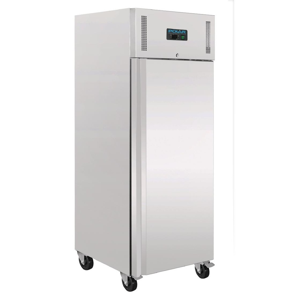 Polar U-serie professionele 1-deurs koeling RVS 650Ltr