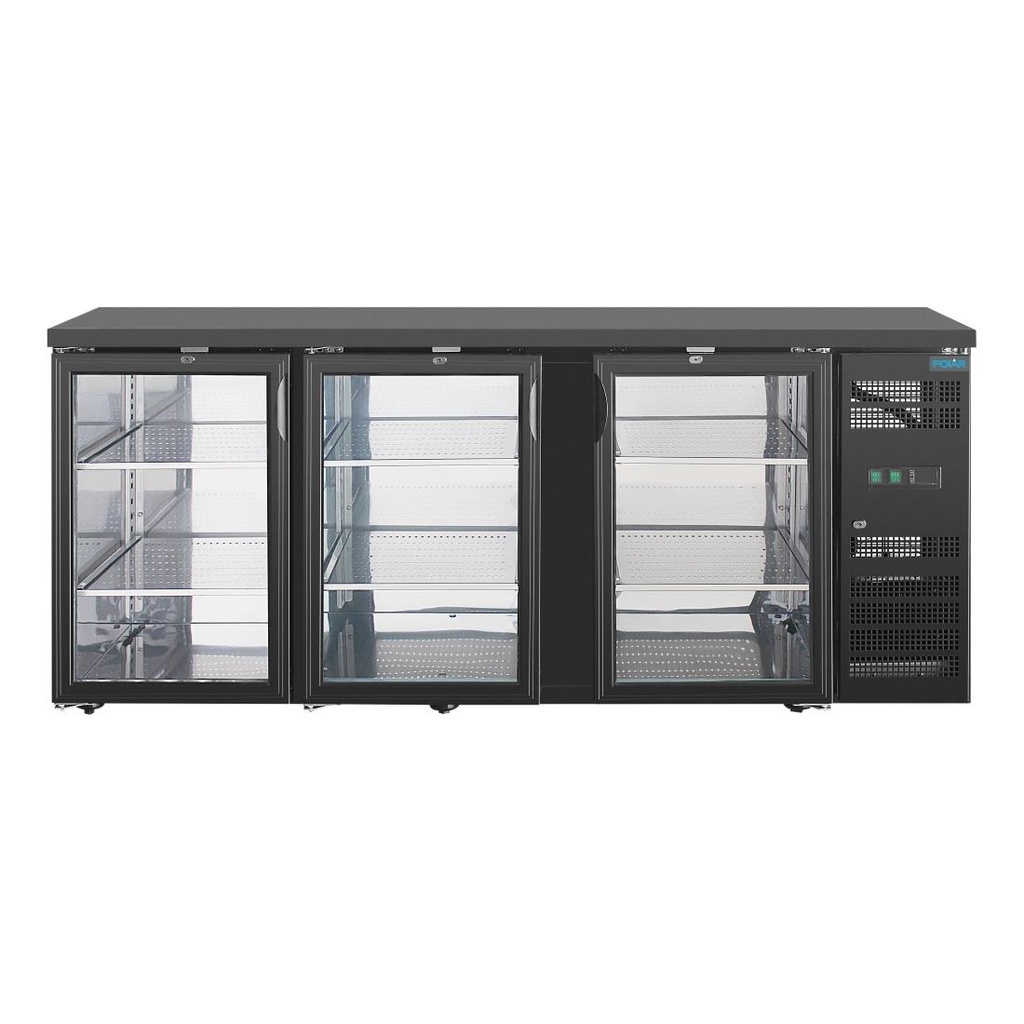 Polar U-serie premium 3-deurs barkoeling 355L