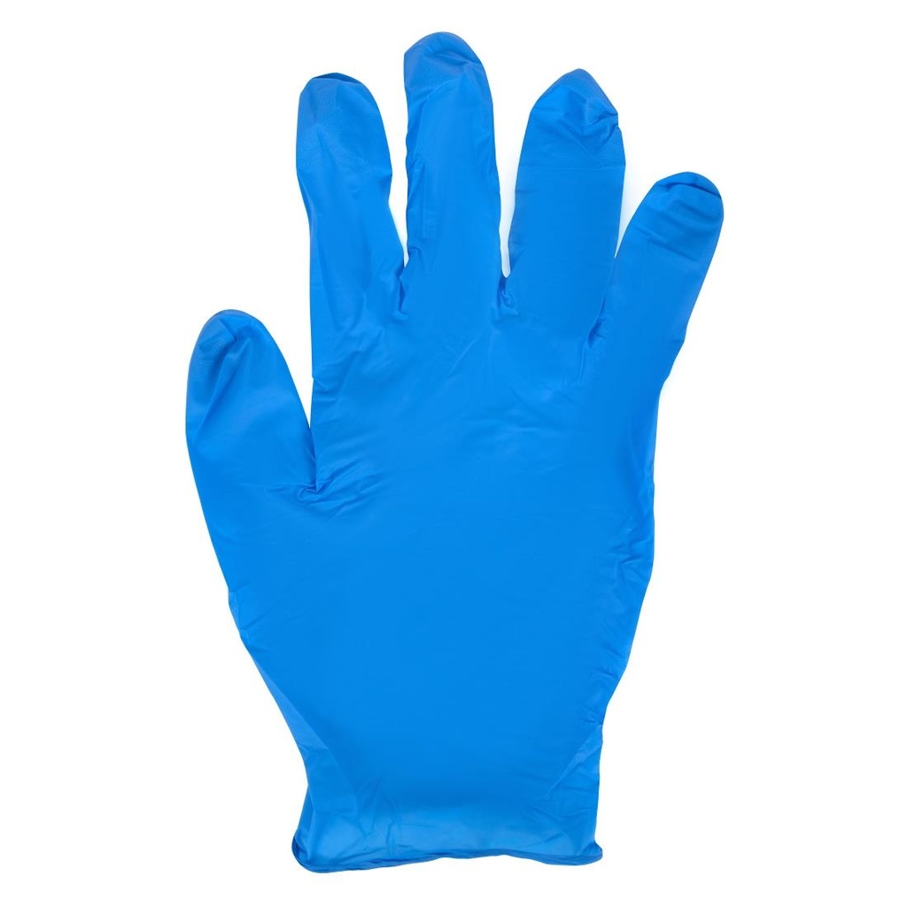 Nitril handschoenen blauw poedervrij XL (100 stuks)