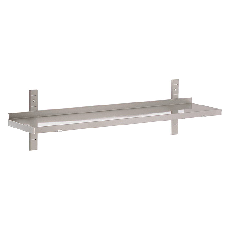 Wandplank van roestvrijstaal AISI 304, 700(l)x400(d)mm