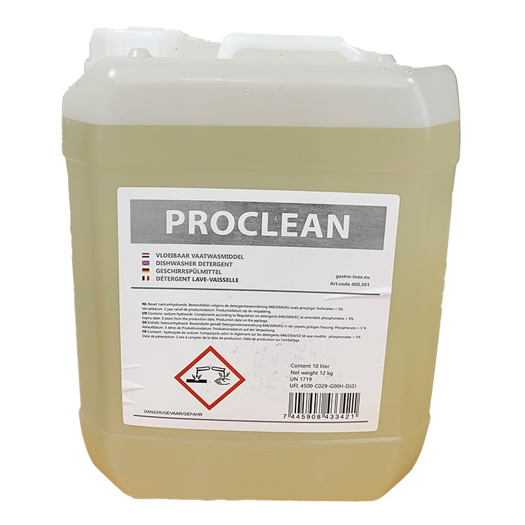 Proclean vaatwasmiddel 10 liter
