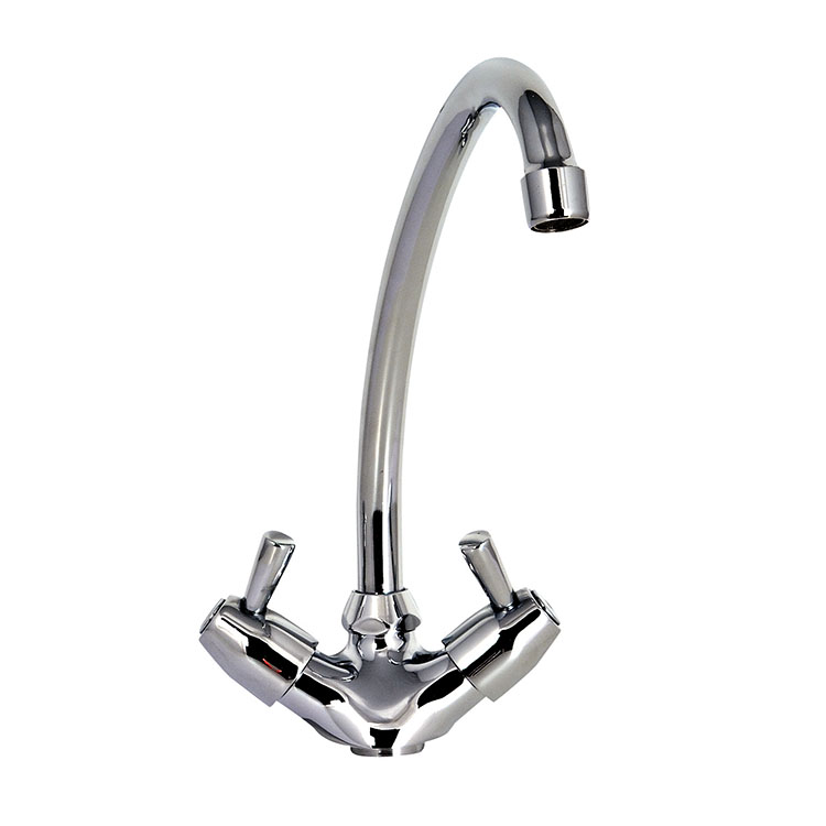 Monobloc Ø18mm mengkraan met draaihendels, lengte 300mm