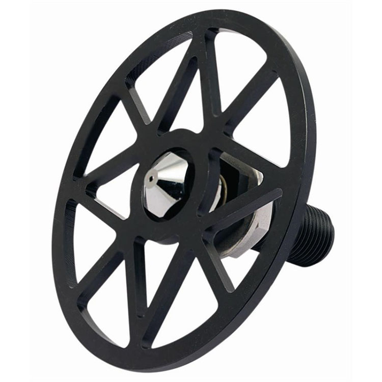 Roestvrijstalen glaswerksproeier met 12,5mm plug