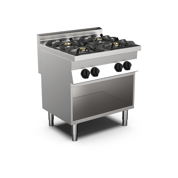 Mareno M0-700 line gaskooktoestel, 4 branders, 80cm