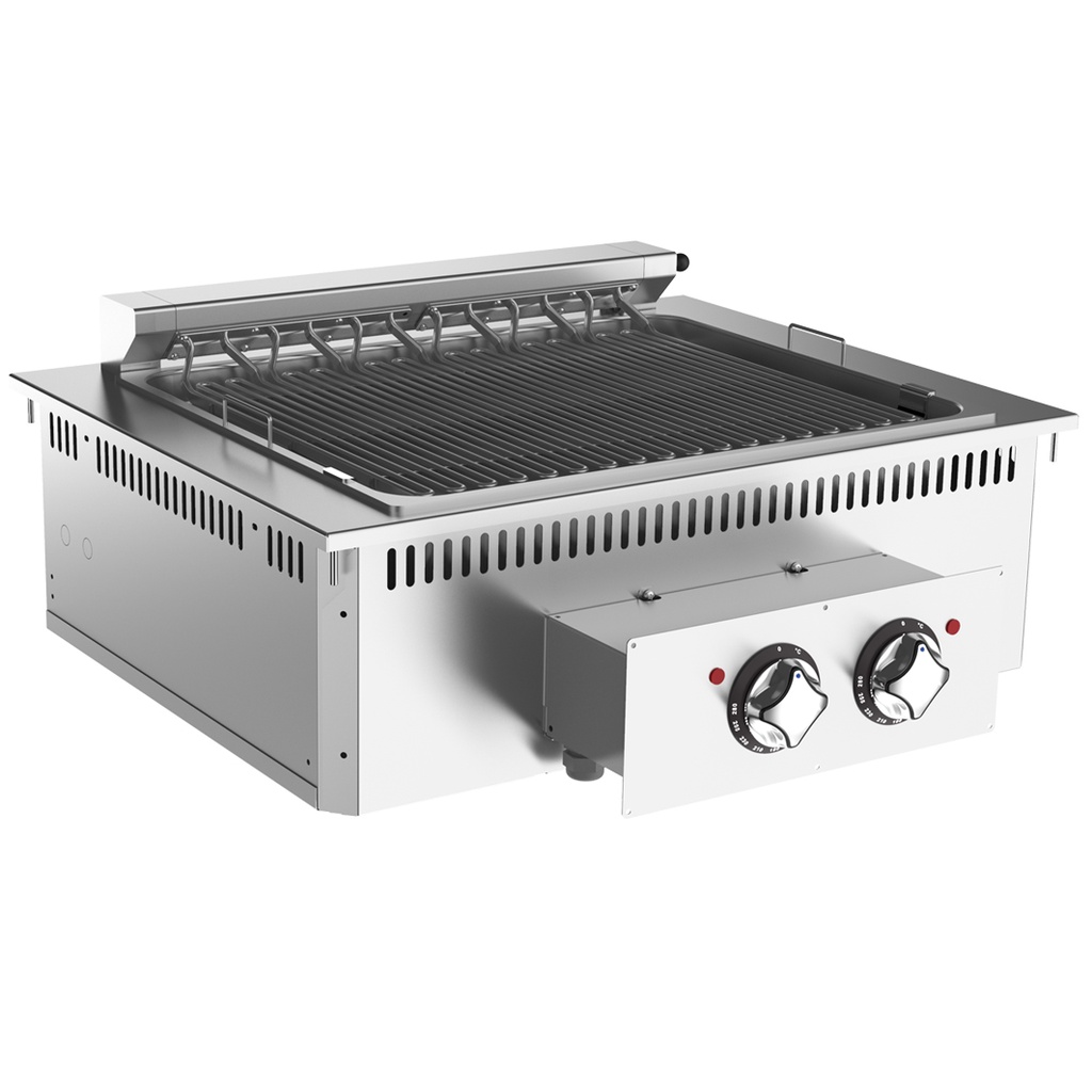 Mareno 700 drop-in vapeur grill 80 cm