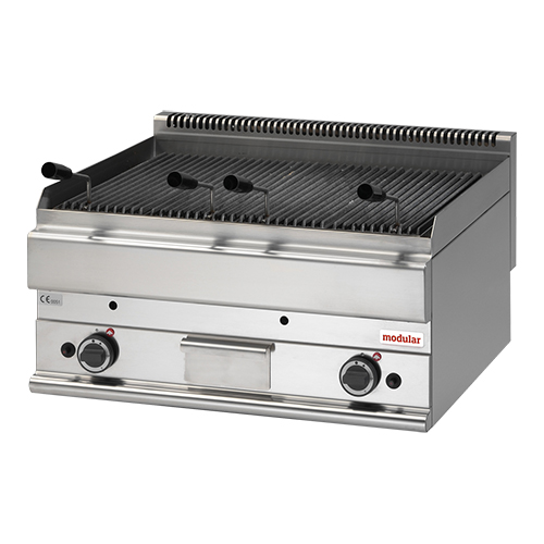Modular lavasteen grill |2-zones| 316311