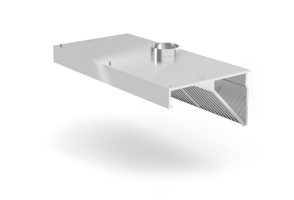 HENDI Wandgemonteerde afzuigkap, schuin model 229293