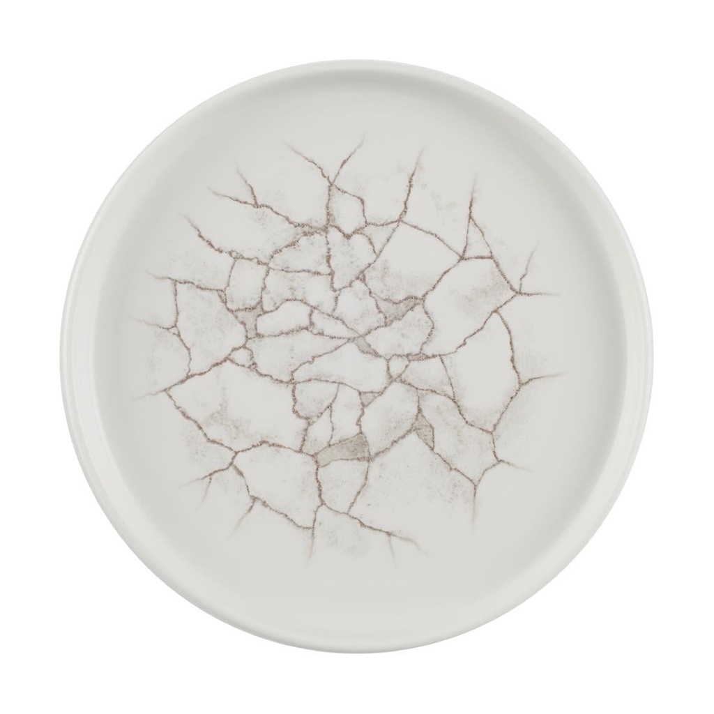 Churchill Studio Prints Kintsugi Agate Grey Borden 220mm (6 stuks)