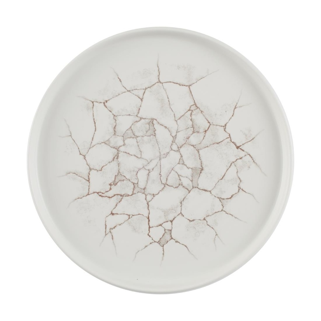 Churchill Studio Prints Kintsugi Agate Grey Schalen 260mm (6 stuks)