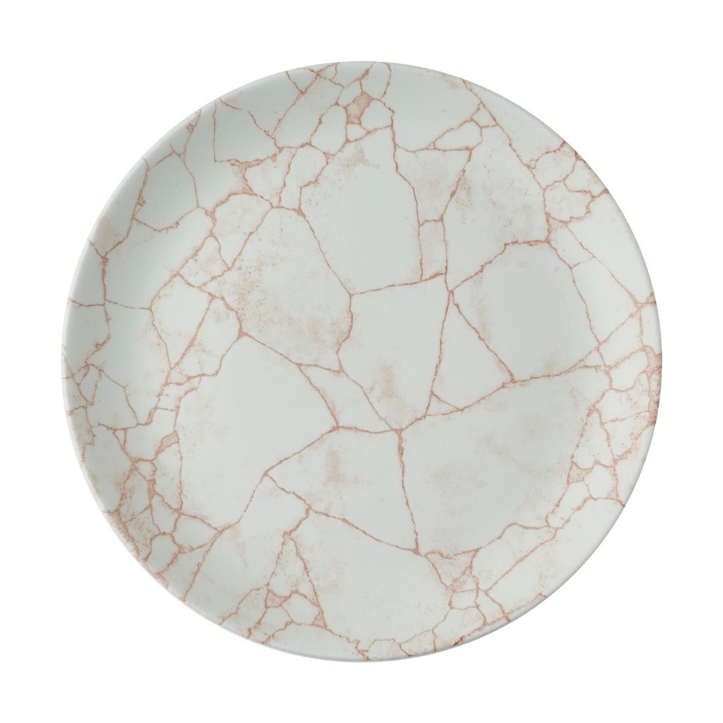 Churchill Studio Prints Kintsugi Evolve Coral Borden 285mm (12 stuks)