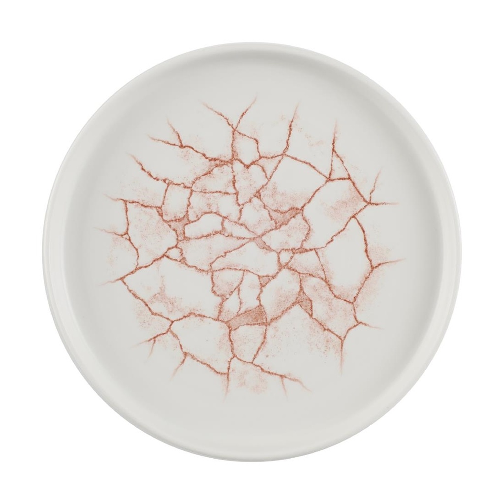 Churchill Studio Prints Kintsugi Coral Borden 220mm (Pak Van 6)