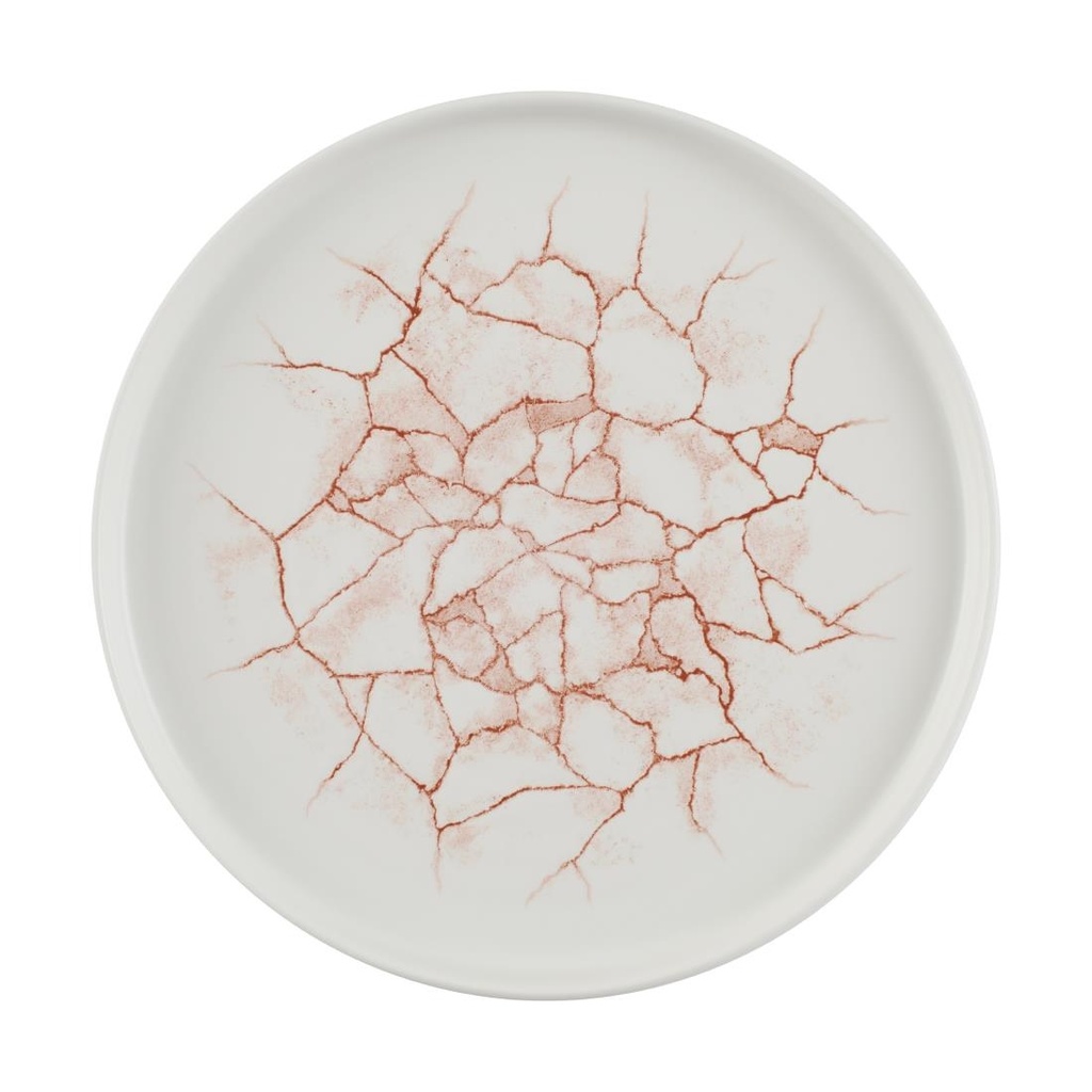 Churchill Studio Prints Kintsugi Coral Borden 260mm (Pak Van 6)