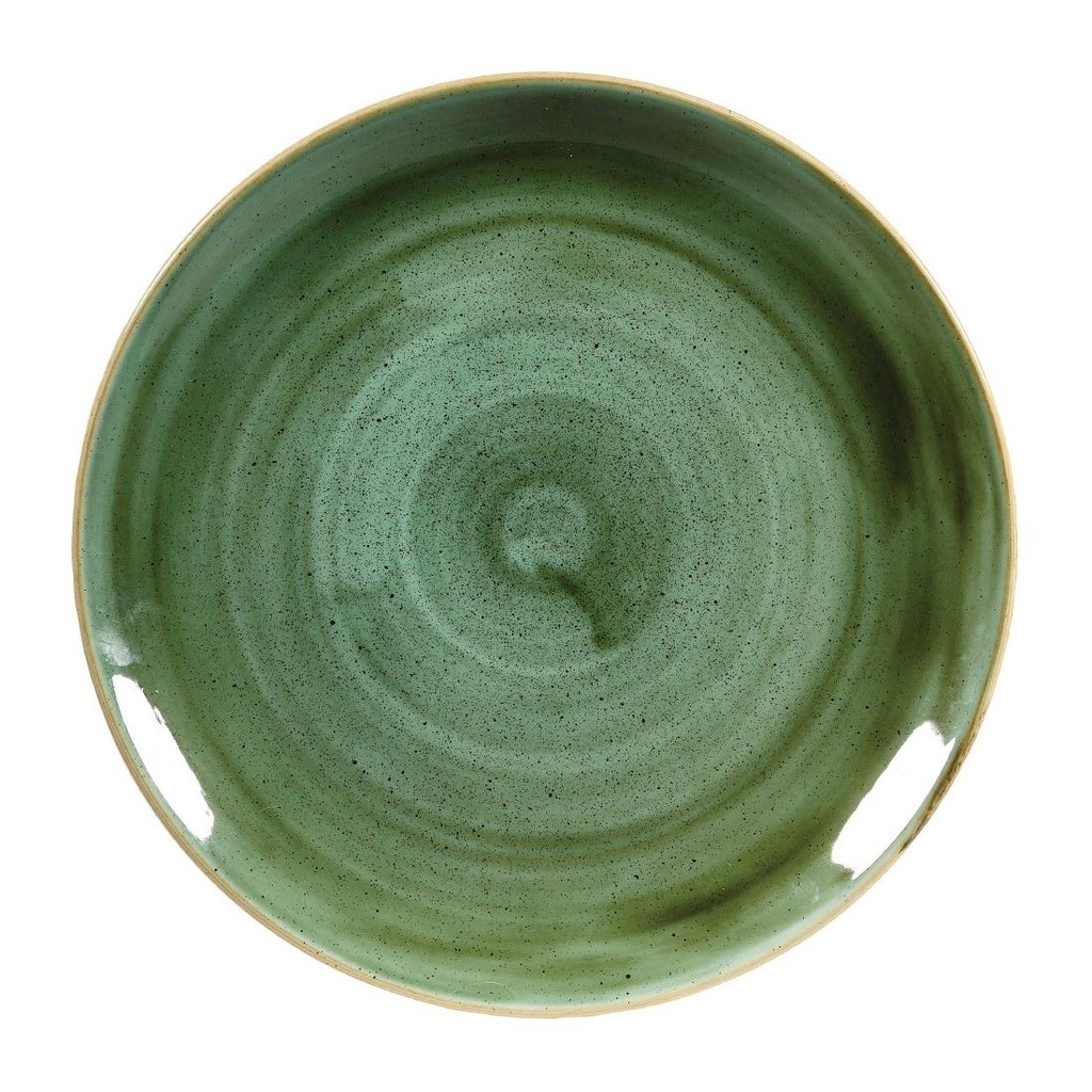 Churchill Stonecast Samphire Green Evolve Coupe Bord 28.6cm (12 stuks)
