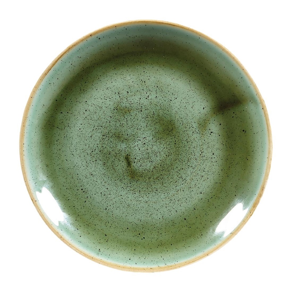 Churchill Stonecast Samphire Green Evolve Coupe Bord 16.5cm (pak van 12)