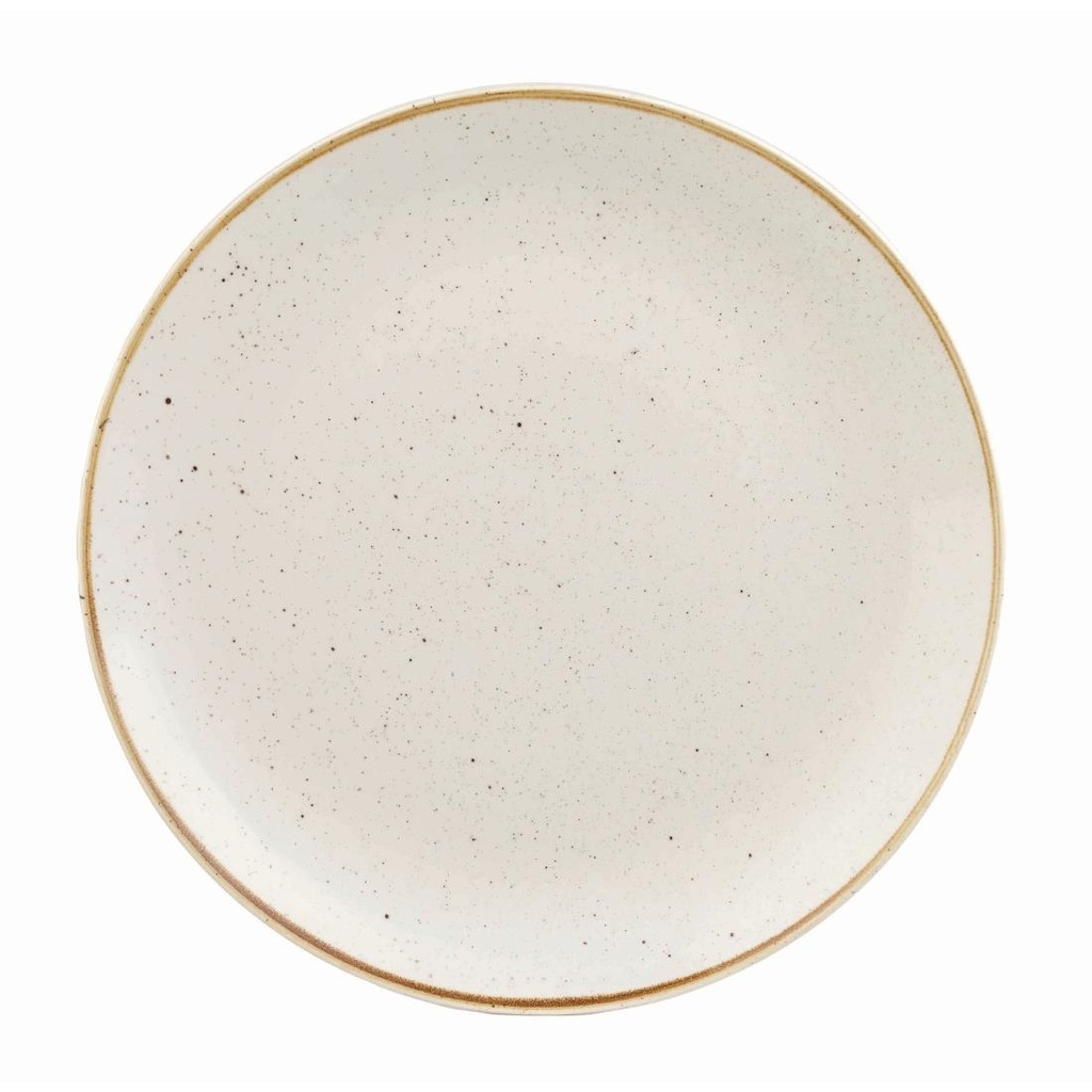 Churchill Stonecast Barley White Coupe Bord 21.7cm (12 stuks)