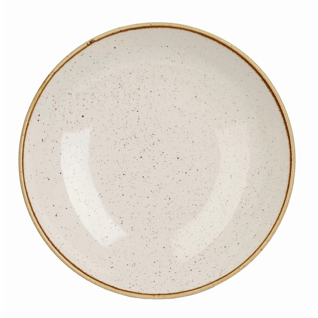 Churchill Stonecast Barley White Coupe Kom 24.8cm (pak van 12)