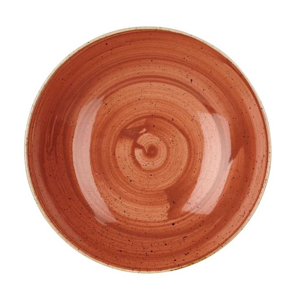 Churchill Stonecast Spiced Orange Evolve Coupe Kom 24.8cm (12 stuks)