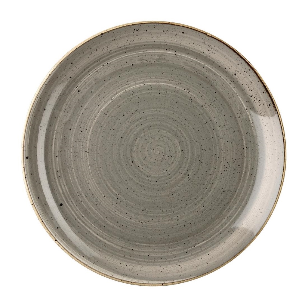 Churchill Stonecast Grey Evolve Coupe Bord 16.5cm (pak van 12)