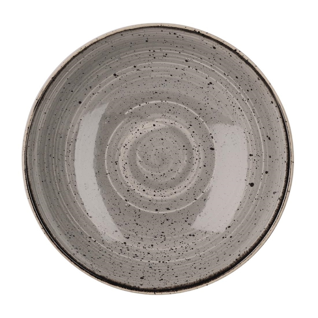 Churchill Stonecast Grey Coupe Kom 18.2cm (12 stuks)