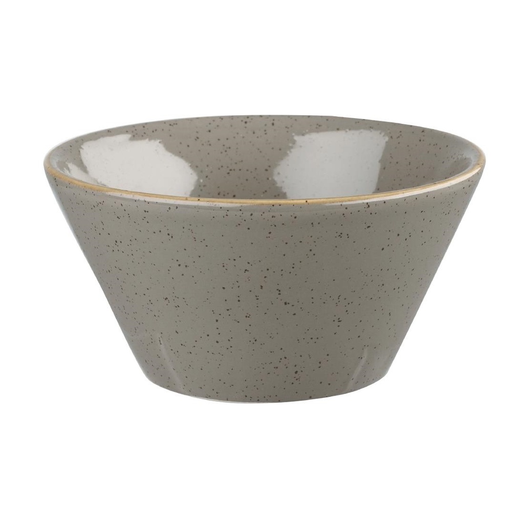 Churchill Stonecast Grey Zest Snack Kom (12 stuks)