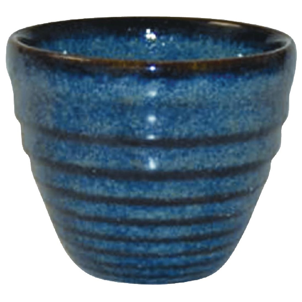 Churchill Sapphire Blue Ripple Dipper Pot 113ml (12 stuks)