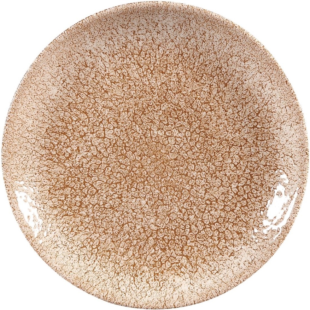 Churchill Raku Garnet Orange Evolve Coupe Bord 16.5cm (12 stuks)