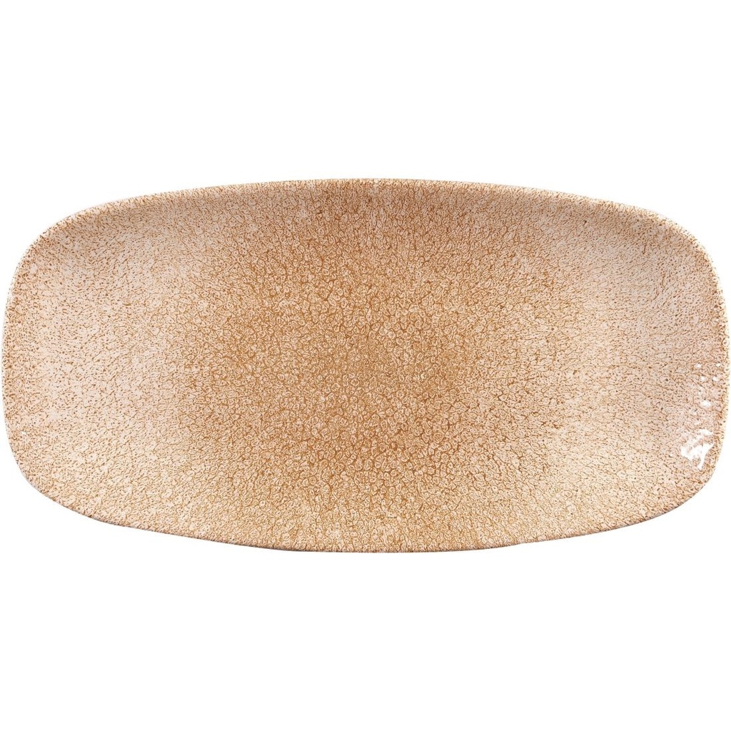 Churchill Raku Garnet Orange Chefs Ovaal Bord 29.8 x 15.2cm (12 stuks)