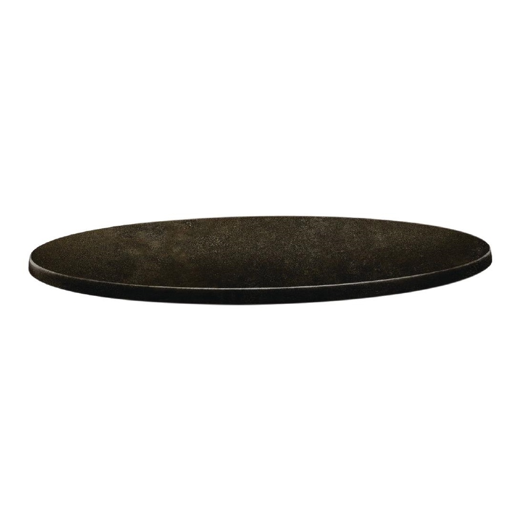 Topalit Classic Line rond tafelblad Cyprus metal 70cm