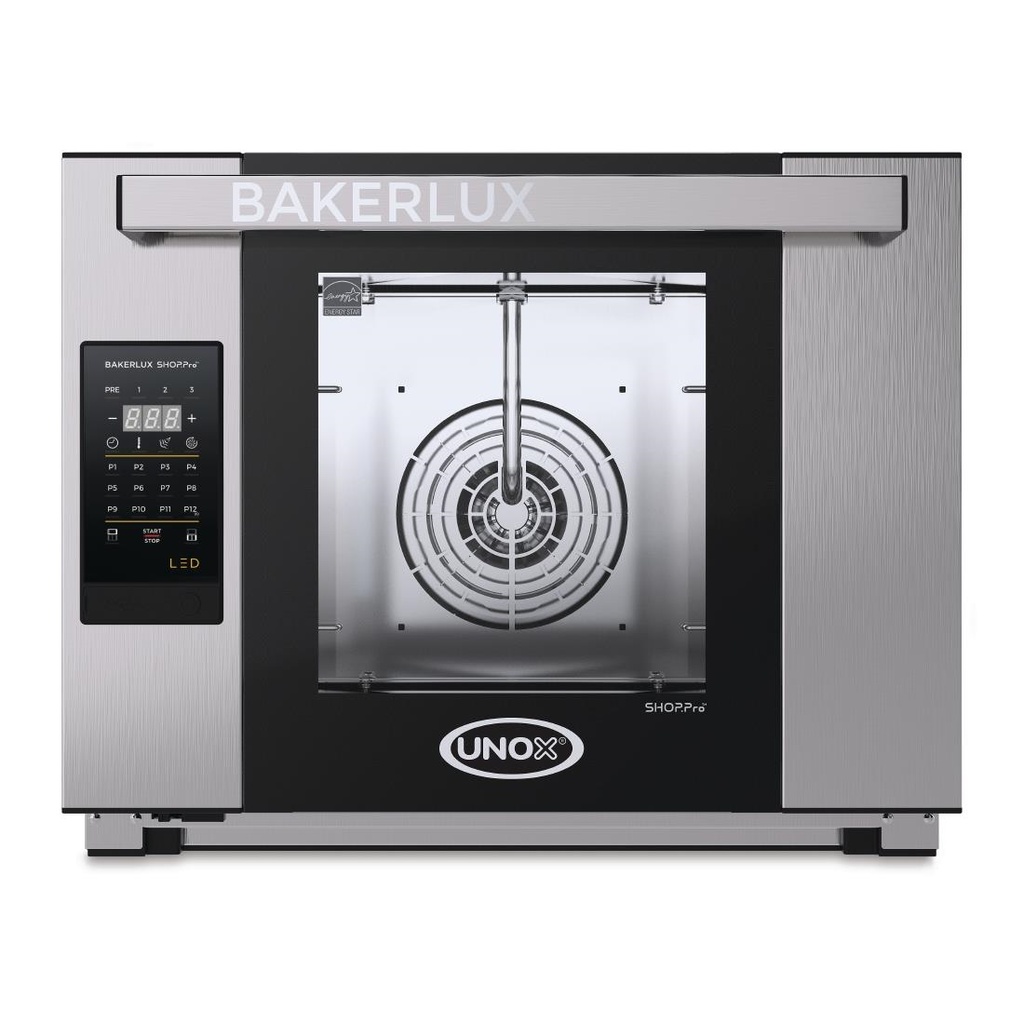 Unox Bakerlux shop pro Arianna led convectieoven met 4 bakplaten