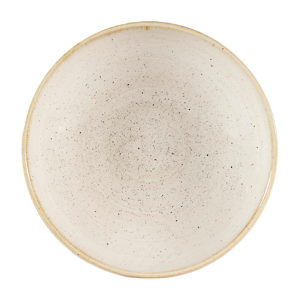 Churchill Stonecast Nutmeg Cream Evolve Coupe Kom 18.4cm (pak van 12)